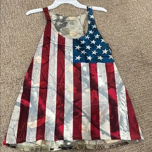 Patriotic Tank Top - Red, White, and Blue